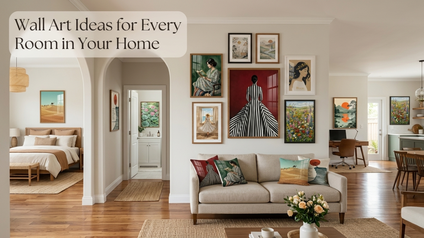 Wall Art Ideas for Every Room: Complete Room-by-Room Guide