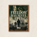 Pakistan Military & Flag Patriotic Wall Frame
