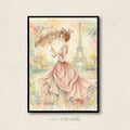 Vintage Blush Parisian Elegance