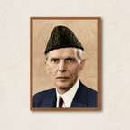 Quaid-e-Azam Muhammad Ali Jinnah Wall Frame