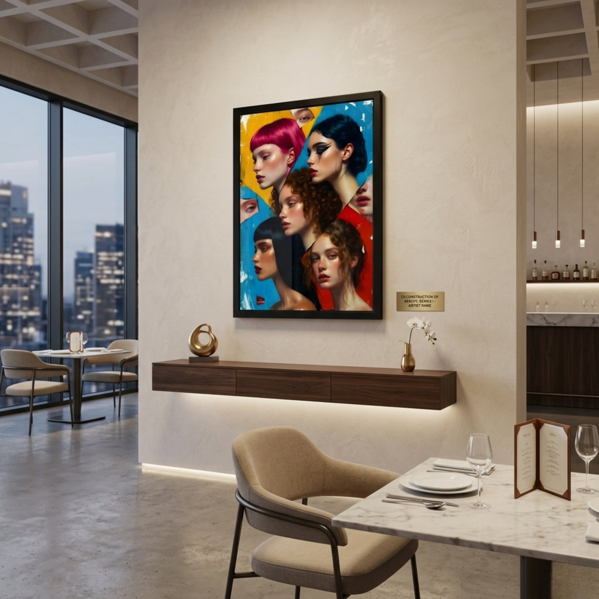 Spectrum of Her Wall Frame