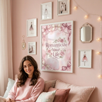 Romanticize Your Life Watercolor Wall Art