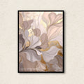 "Serenity Leaf" Modern Botanical Digital Art Frame