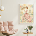 Vintage Blush Parisian Elegance