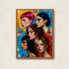 Spectrum of Her Wall Frame