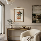"Create Your Own Calm" Abstract Minimalist Wall Frame